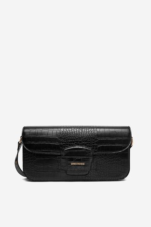 Сумка З Ремінцем Gino Rossi EO-LDA8554A ЧОРНИЙ