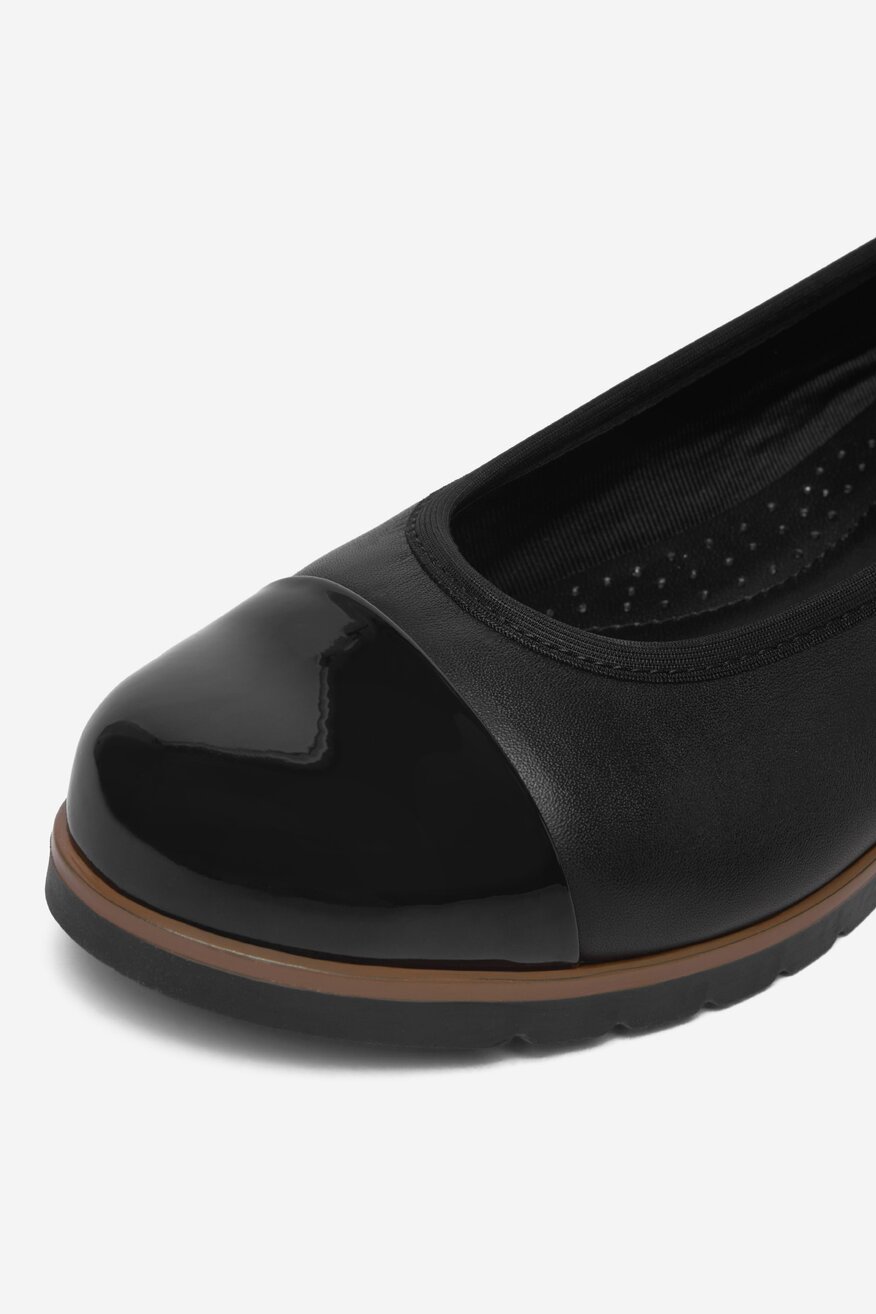 Lasocki - Baleriny skórzane - 5906751587089