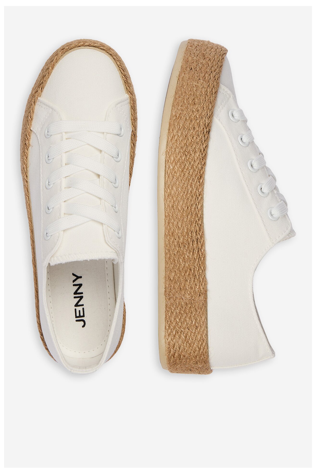 Espadryle Jenny CEO-WS19130-3 Biały