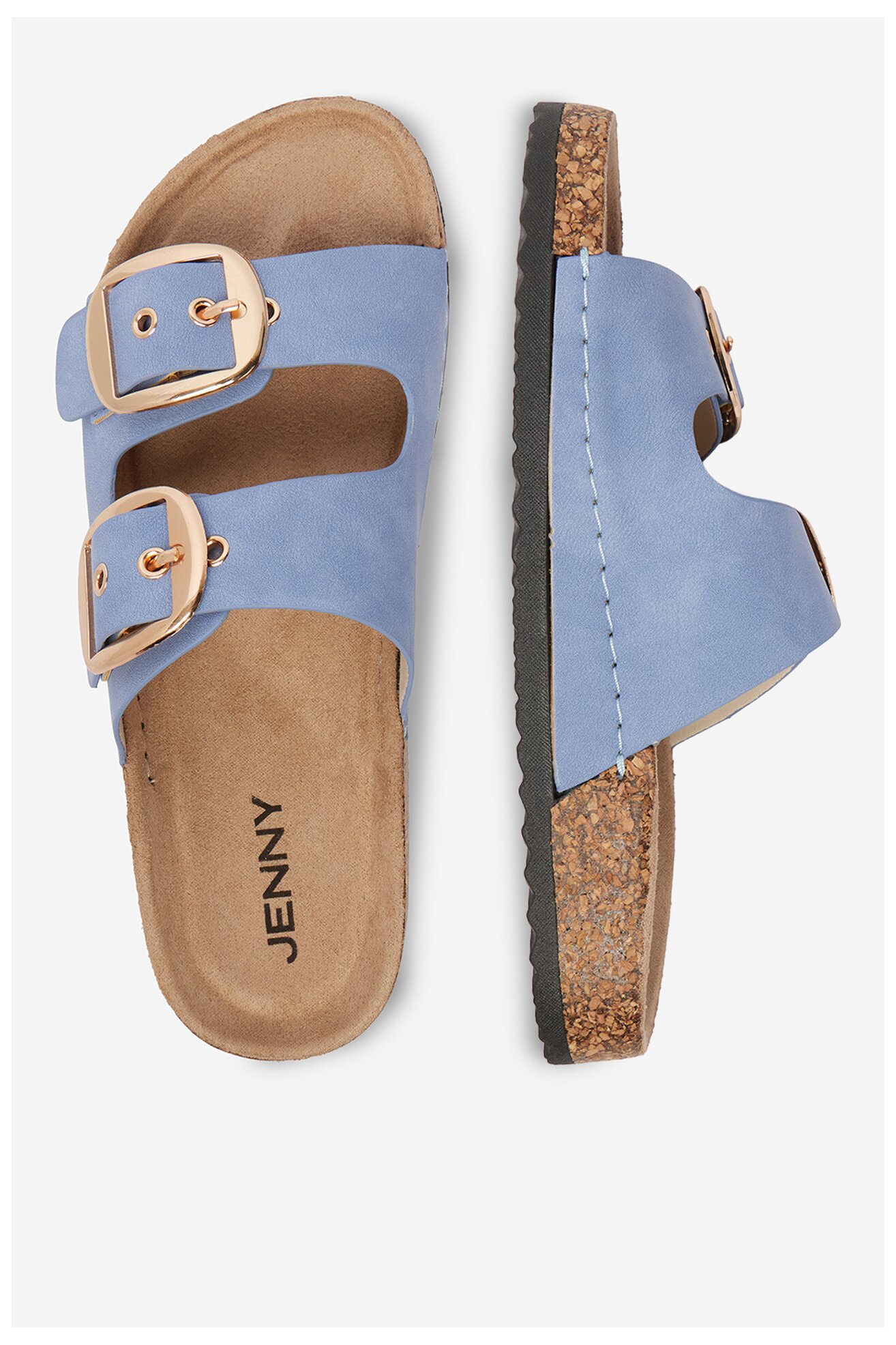 Klapki Jenny CEO-WS1128-52 Niebieski