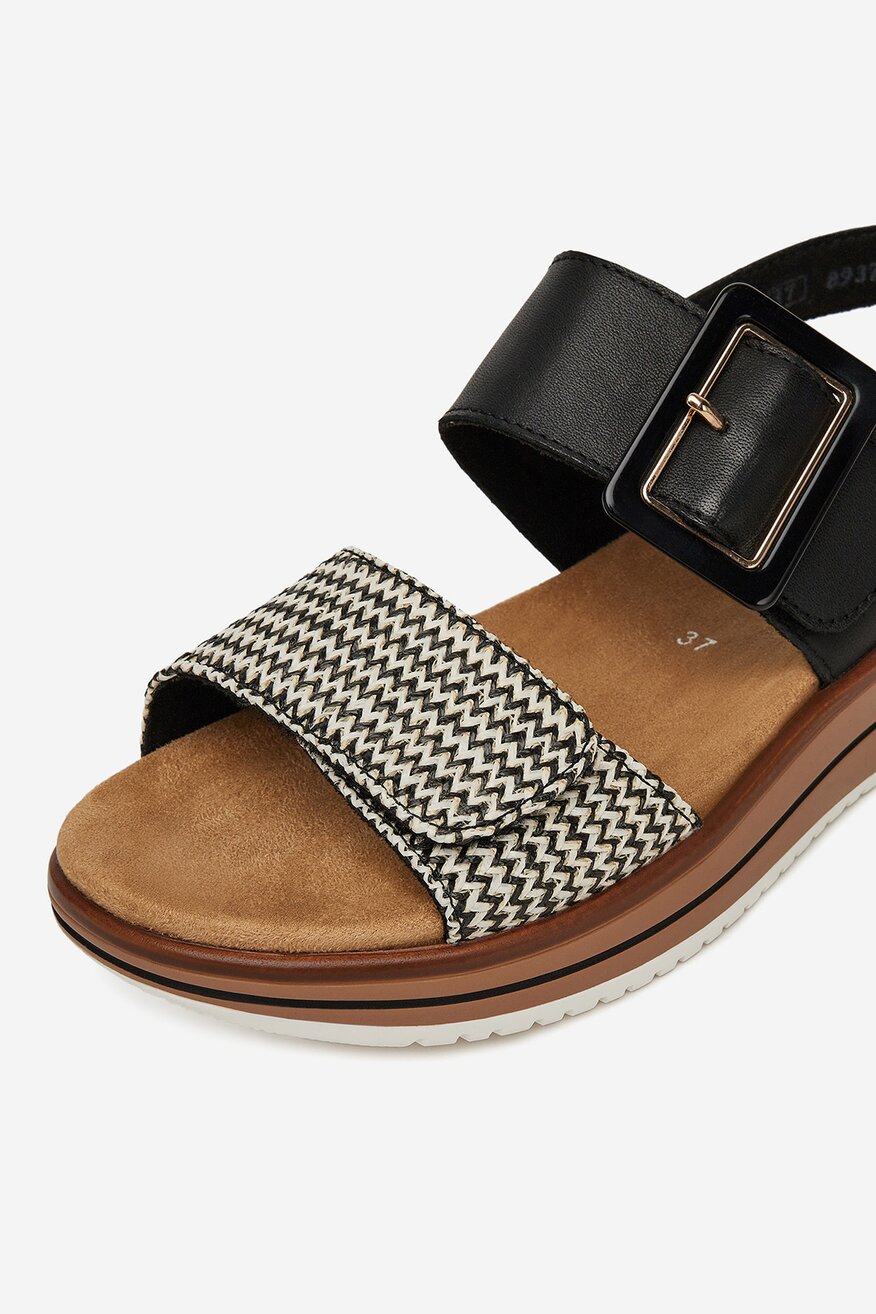 Sandale Remonte NEGRU - 2230078408721