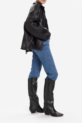 Чобіт Badura EO-V365-206-1 ЧОРНИЙ