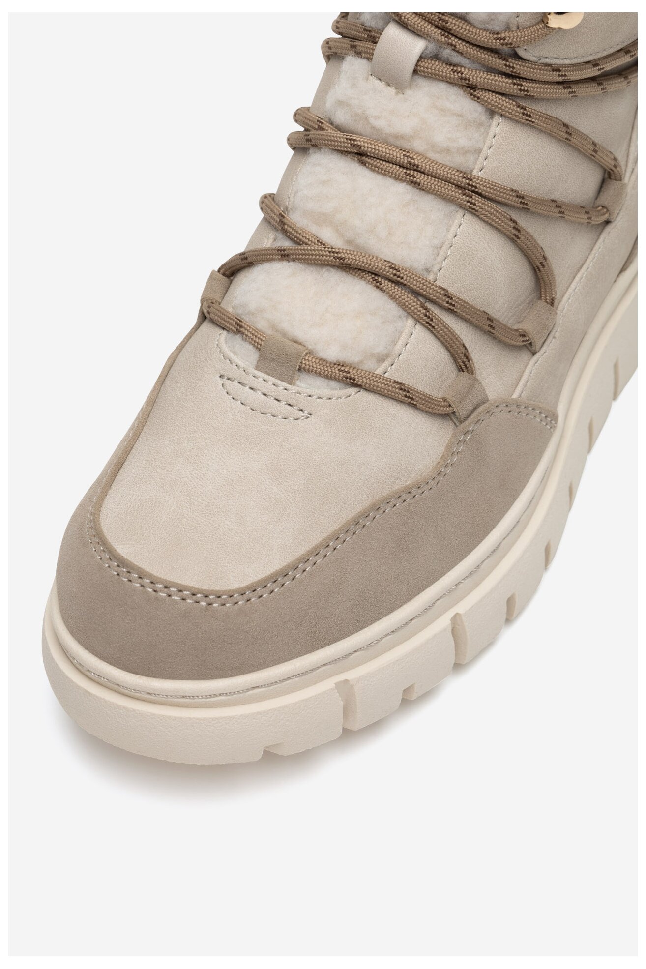 Боти Mustang 1502-602 БЯЛ