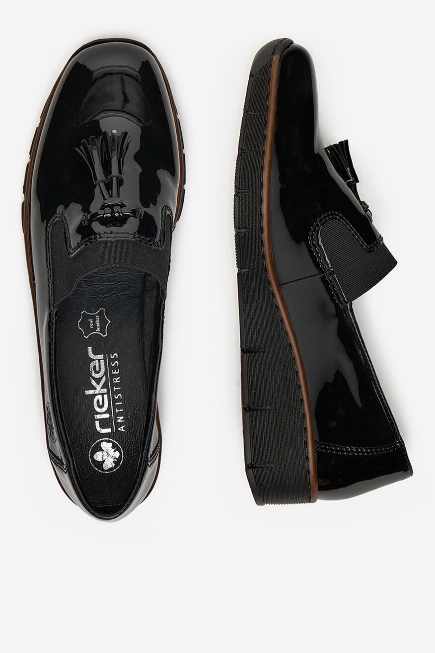 Rieker - Loafersy skórzane - 2230083219350