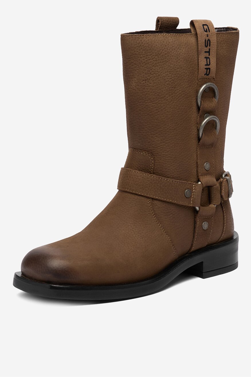 G-STAR RAW - Botki skórzane - 5906751415184