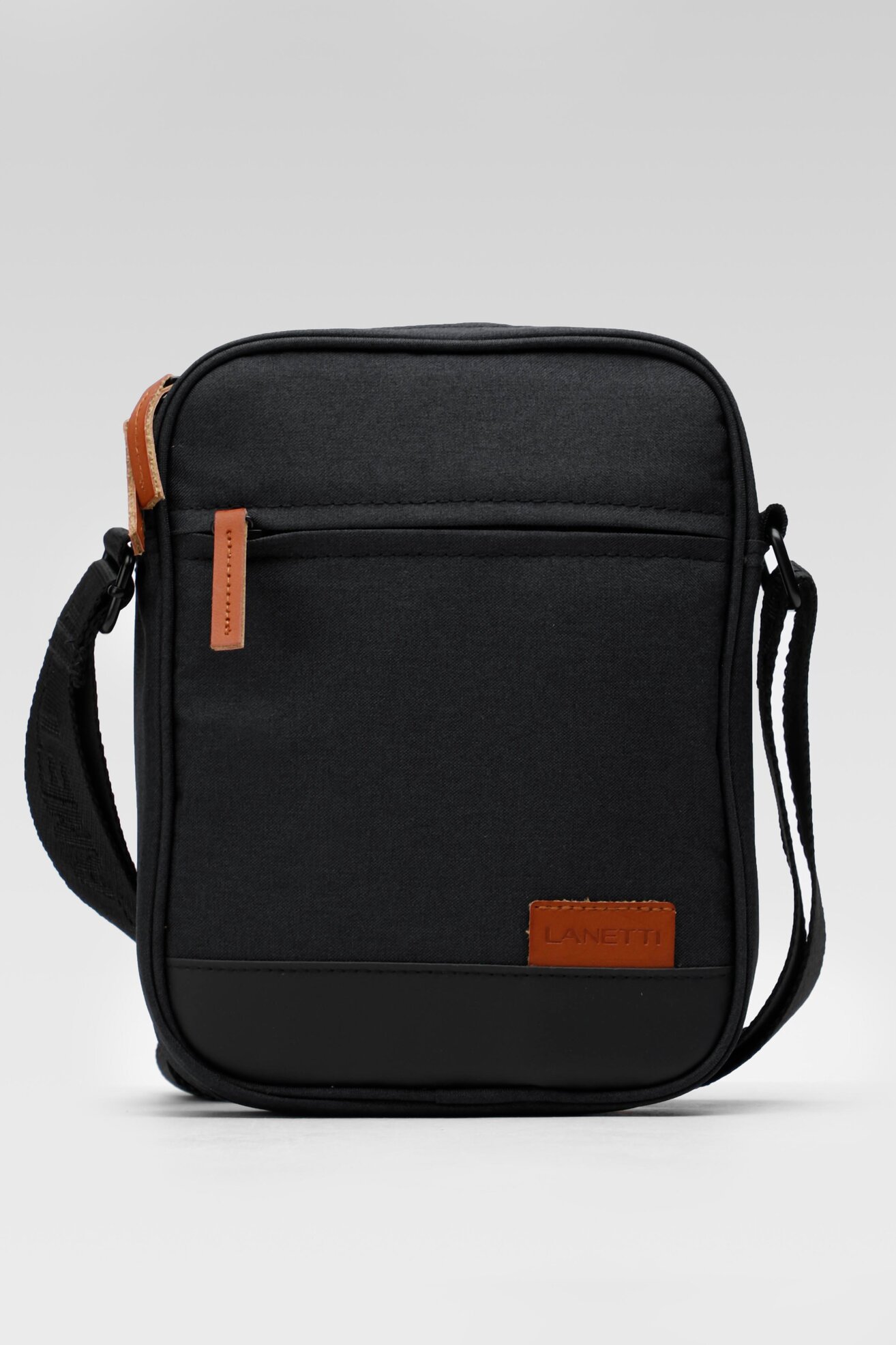 Torba męska Lanetti BMR-S-127-10-08 Czarny