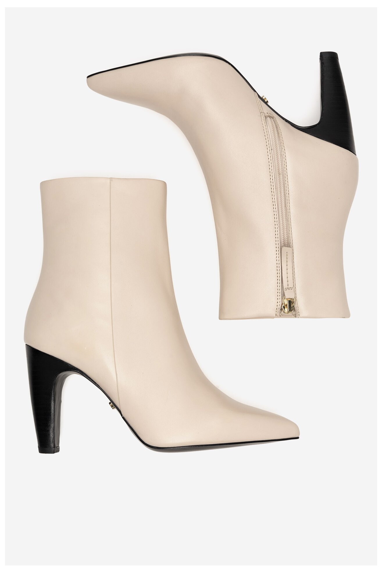 Bokacsizma Gino Rossi MERVAT-116030 KRÉMSZÍNŰ