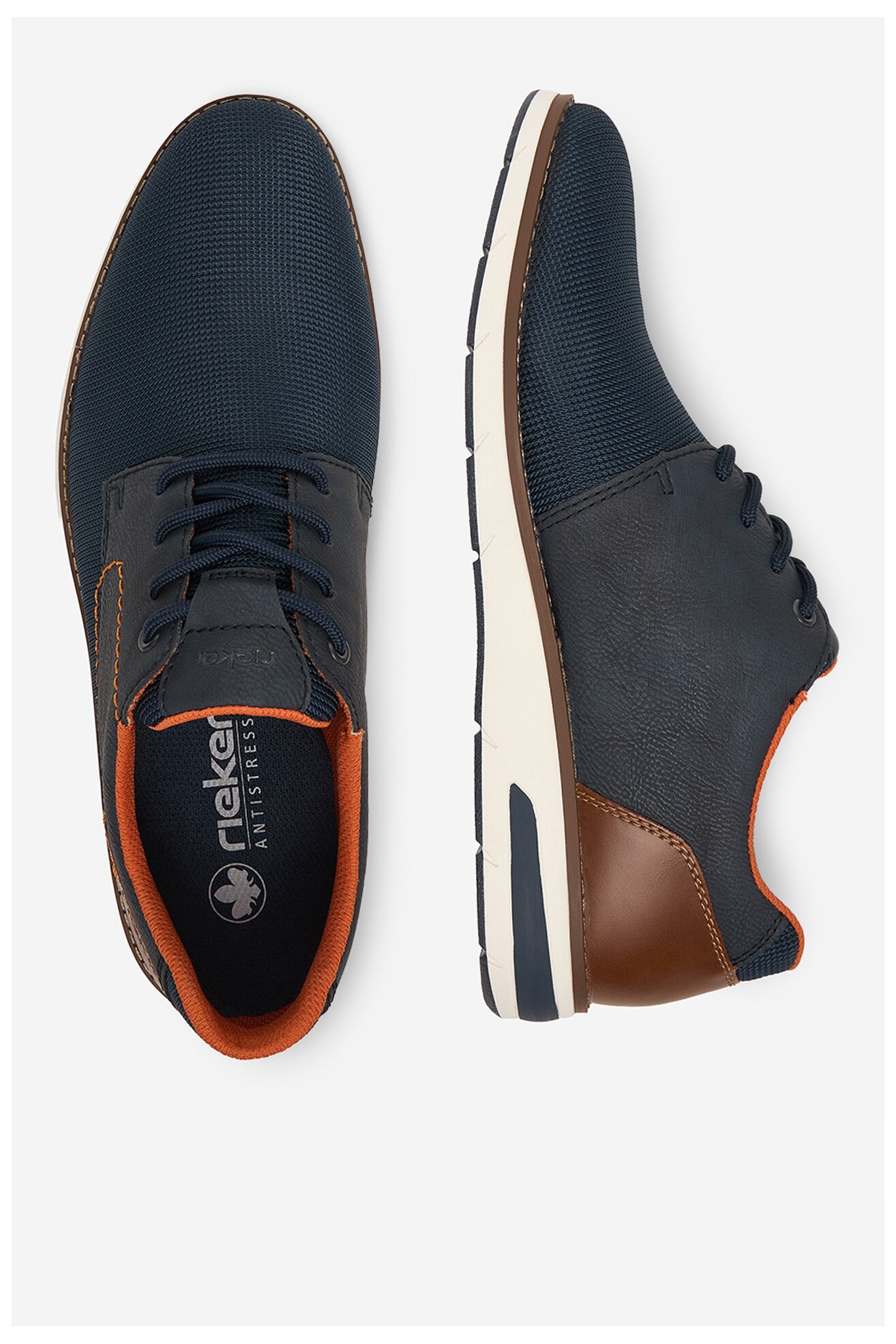 Półbuty Rieker CEO-11301-14 Granatowy