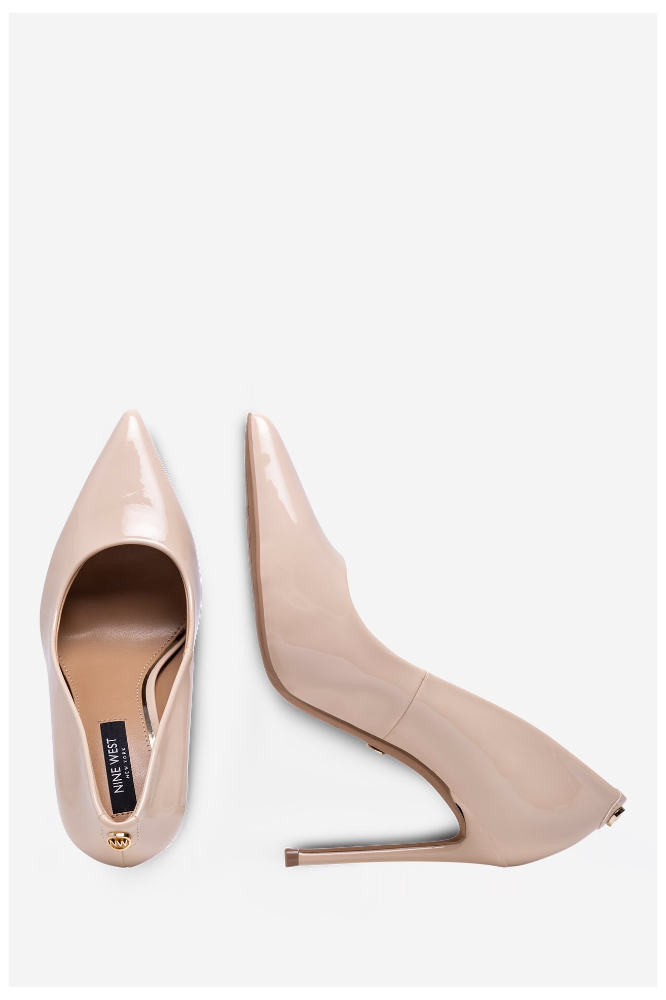 Körömcipő NINE WEST WFA2676-1 BÉZS