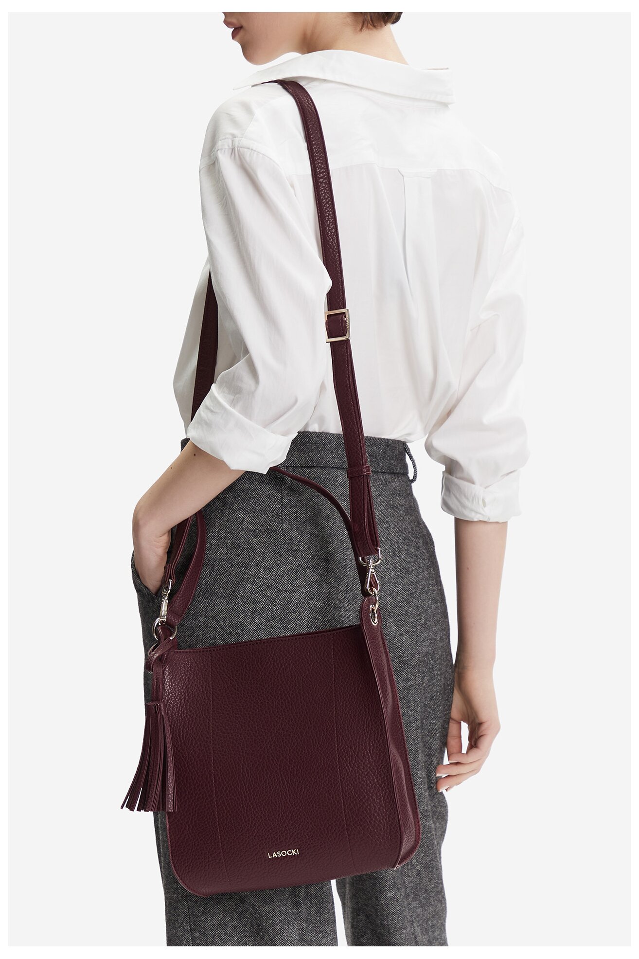 Torebka Lasocki LSK-K-029-06 Bordowy