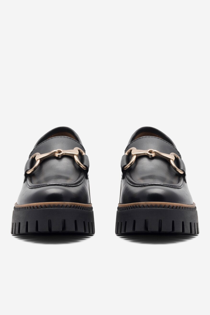 Sergio Bardi - Loafersy skórzane - 5905588849261
