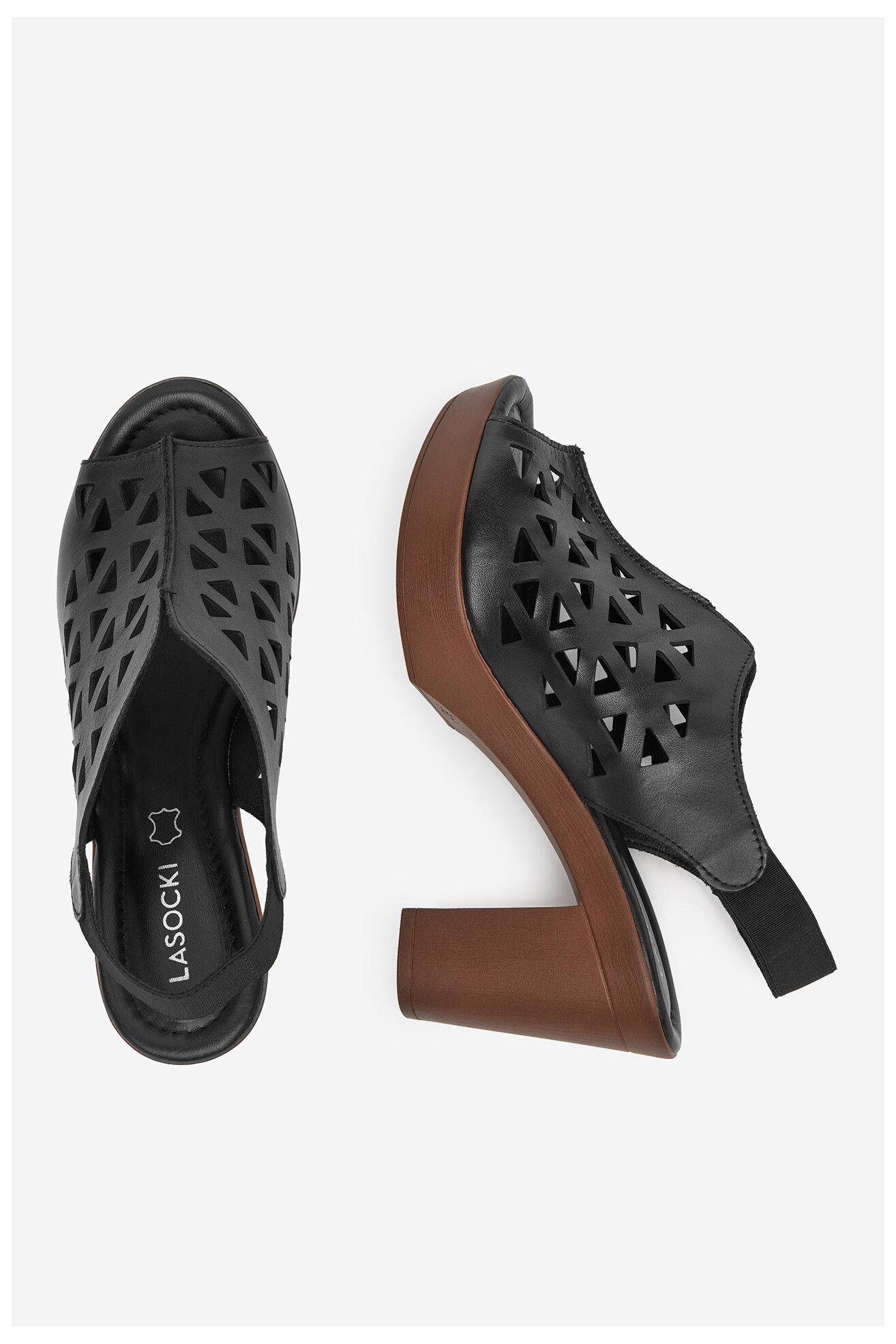 Sandale Lasocki EST-2025N-02 CRNA