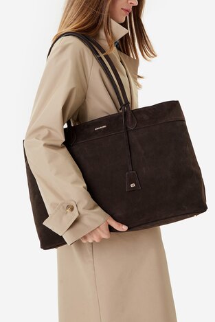 Сумка З Ремінцем Gino Rossi EO-LOLA-LA513-114-1 ТЕМНО-КОРИЧНЕВИЙ