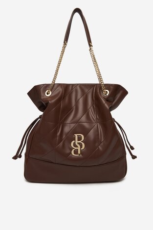 Сумка З Ремінцем Badura EO-ADELE-LDA8042 ТЕМНО-КОРИЧНЕВИЙ
