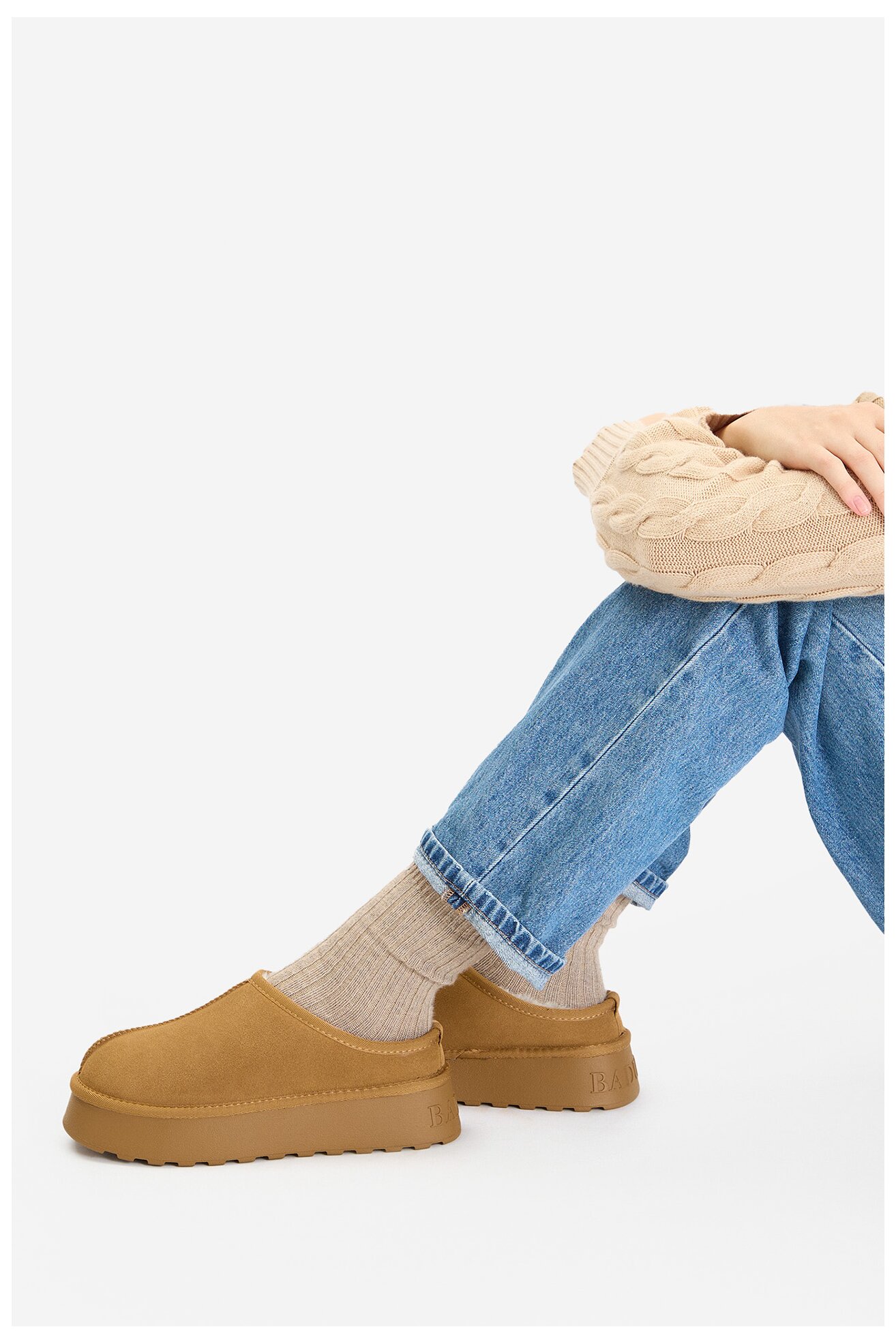 Papuci de casă Badura EO-DALLAS-TS6293 CREM