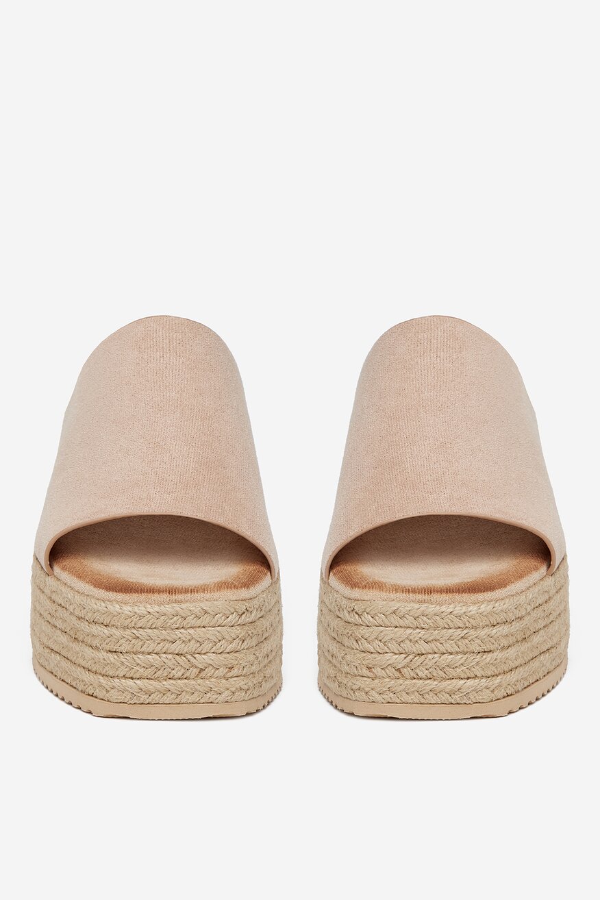 
                DeeZee - Klapki na koturnie - 5904410865158