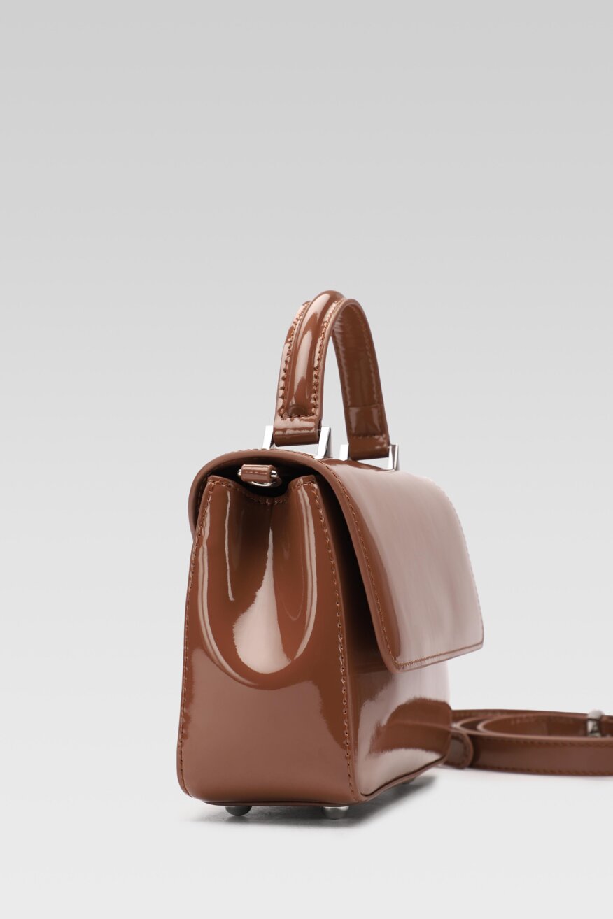 
                Gino Rossi - Torebka skórzana brązowa - 5903698361345