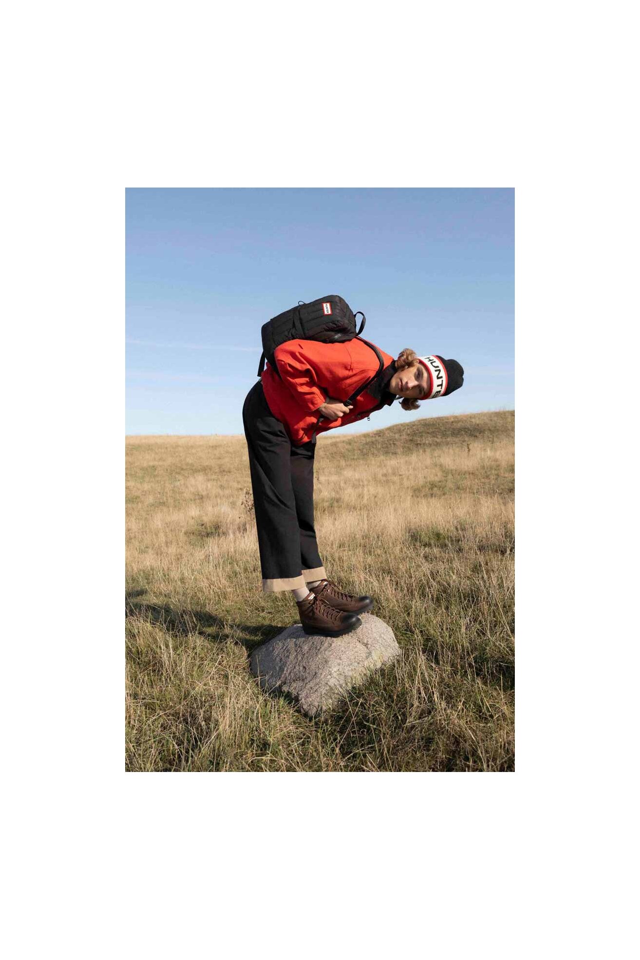 Csizma HUNTER CHESTER-03 MI08 BARNA