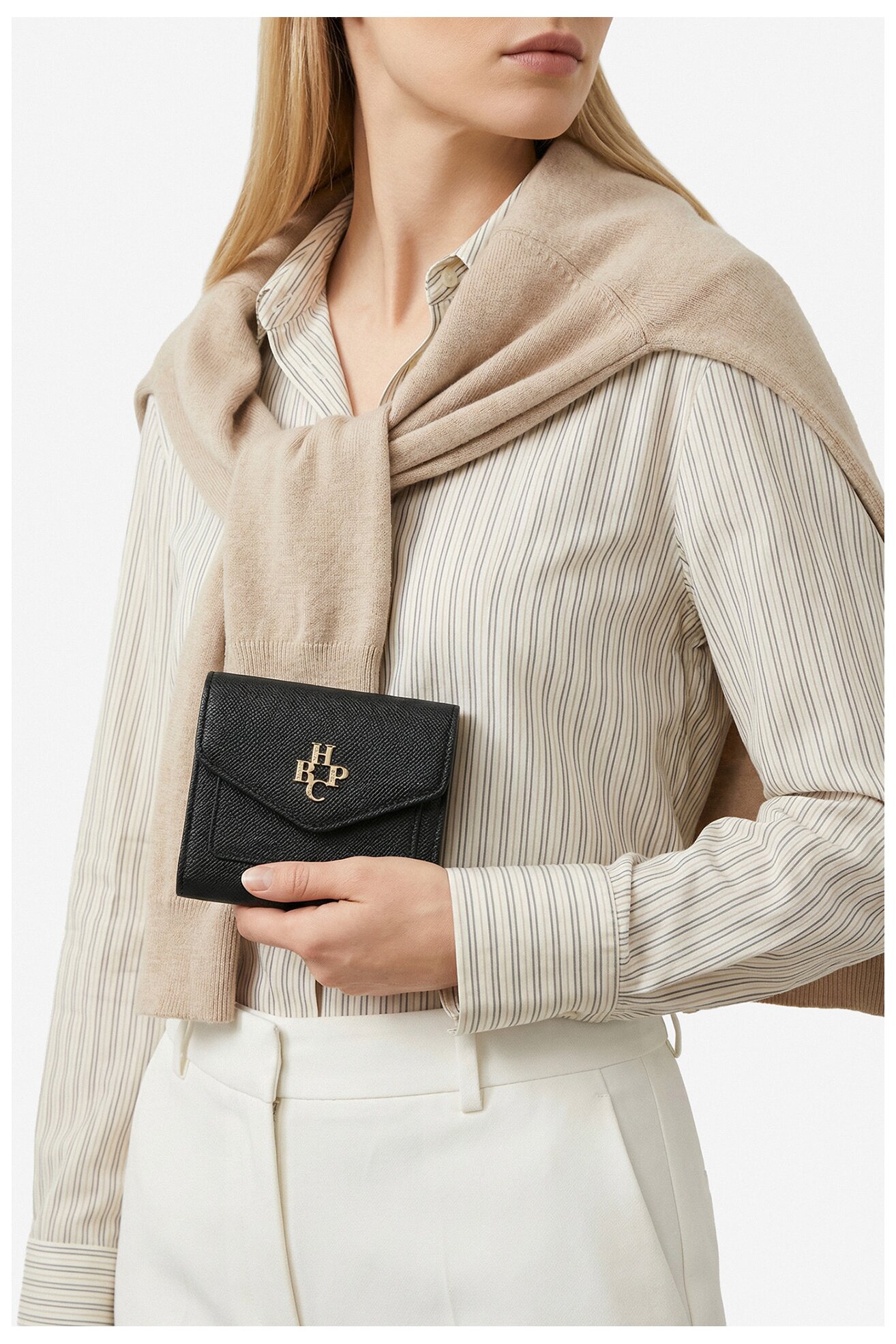 Portfel Beverly Hills Polo Club CWBEO-BHPC-W1-003-SS26 Czarny