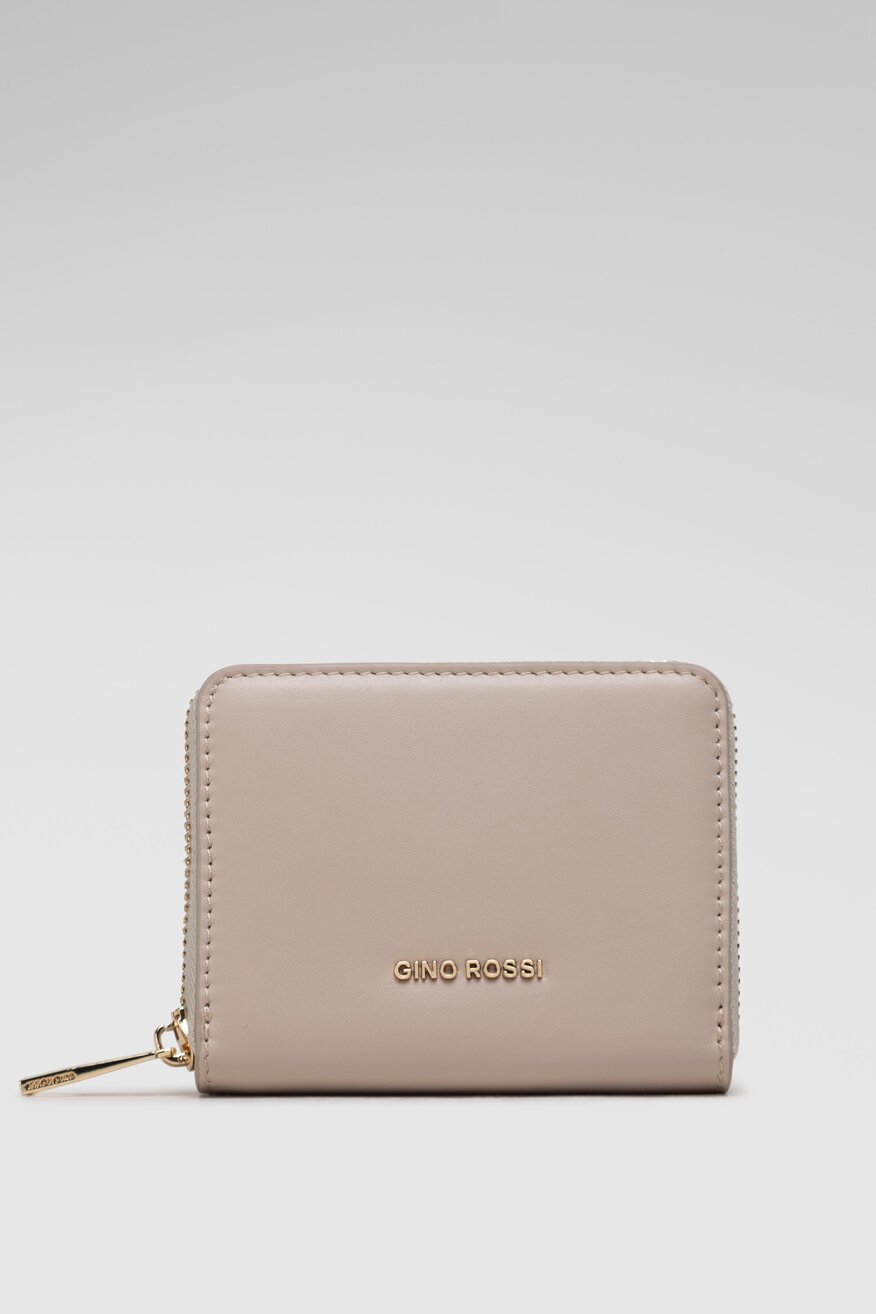 
                Gino Rossi - Mały portfel damski skórzany pastelowy - 5904248790028