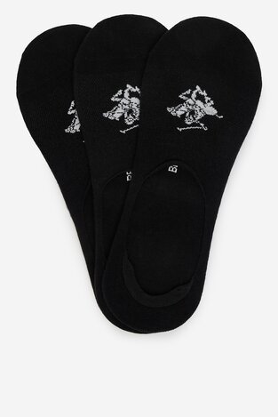 Шкарпетка Beverly Hills Polo Club AS_BHPC_008_S_SS2025_(3PACK) ЧОРНИЙ
