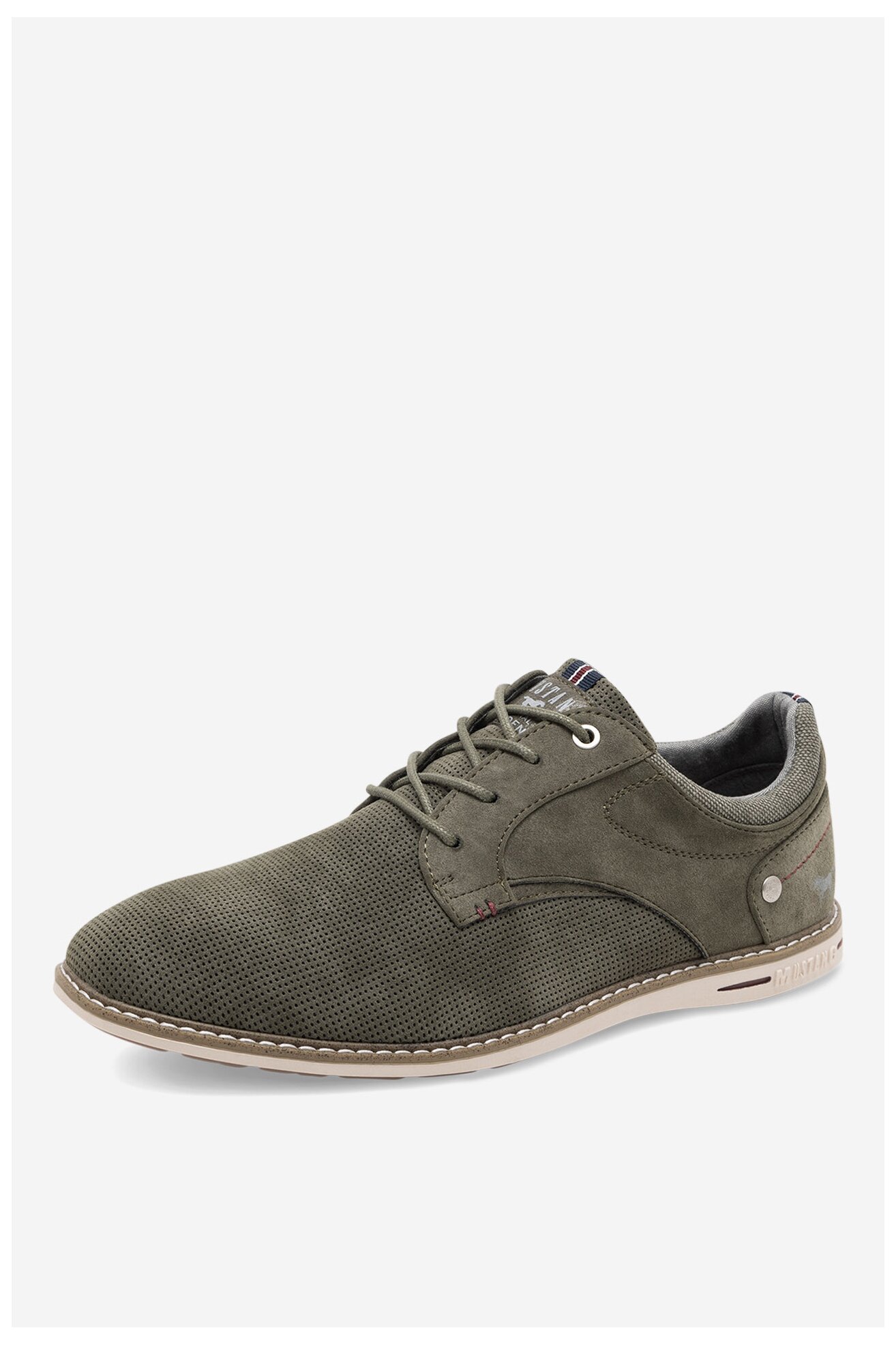 Półbuty Mustang 4150-310-77 Khaki