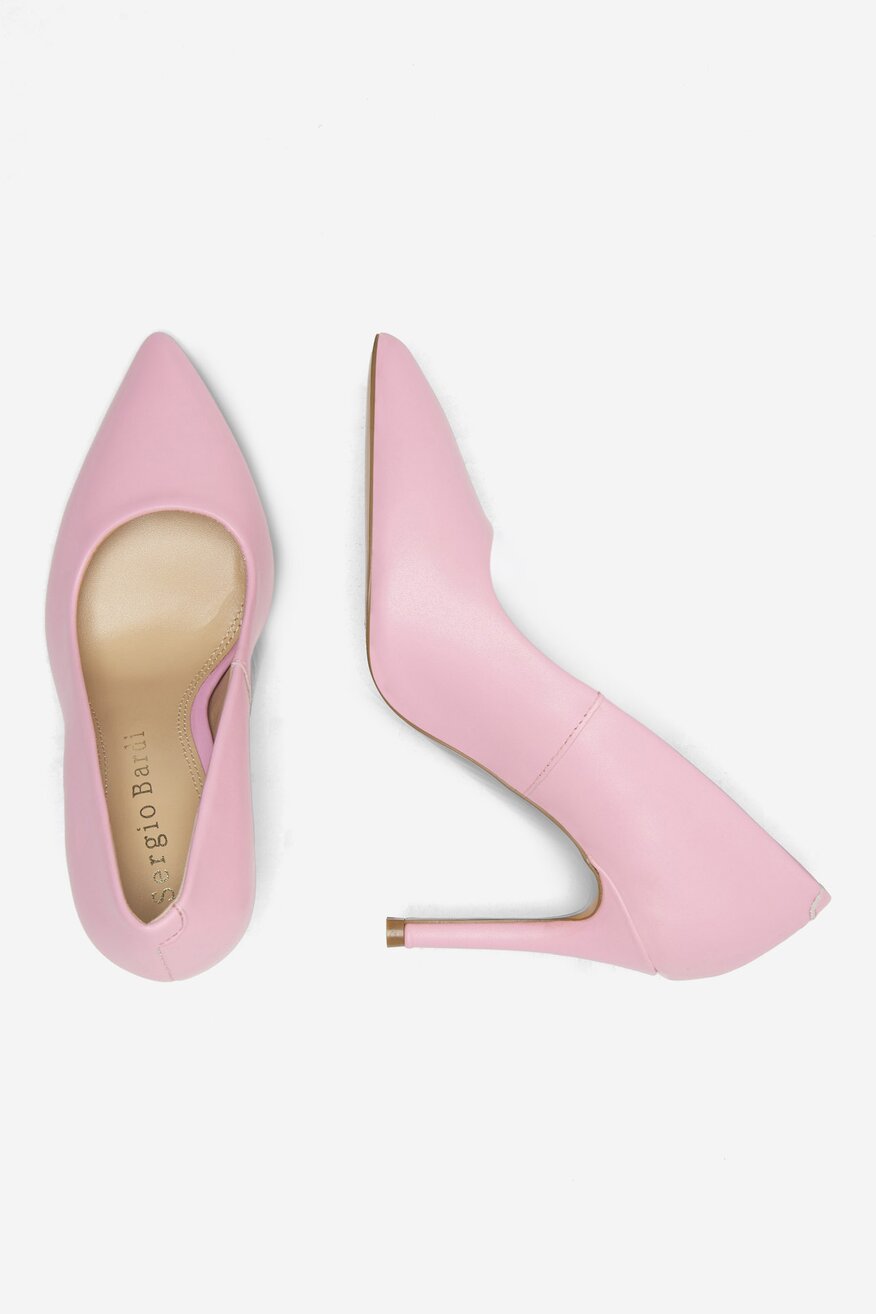 
                Sergio Bardi - Skórzane czółenka - 5905588490708