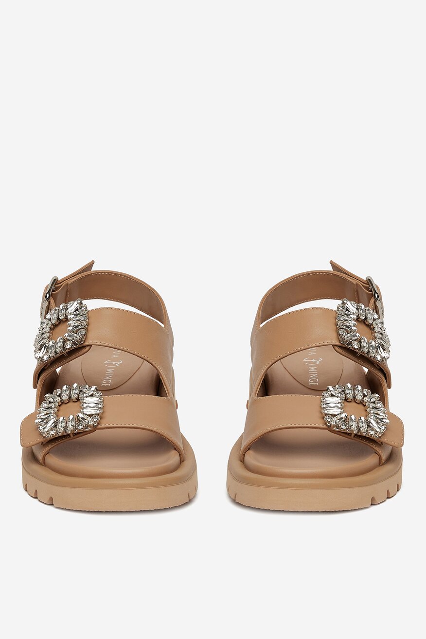 
                Сандалі EVA MINGE БЕЖЕВИЙ - 5903698602509