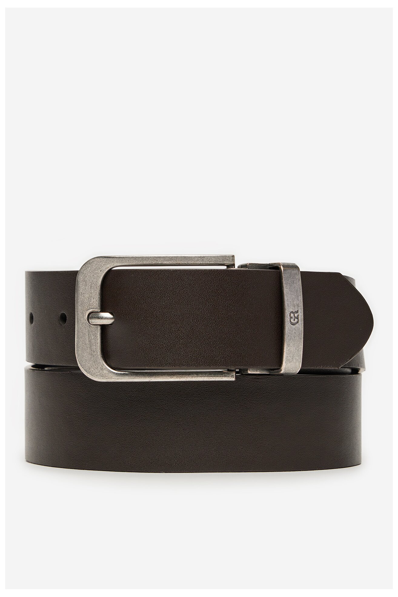 Férfi öv Gino Rossi C-JAMES-ZP23015 SÖTÉTBARNA