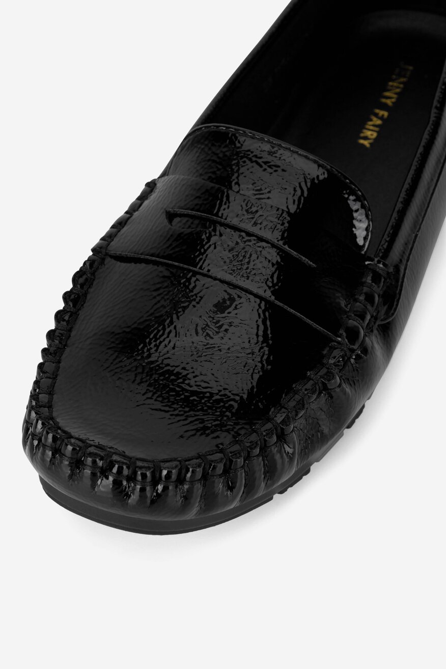 Mokasíny Jenny Fairy ČERNÁ - 5905588794158