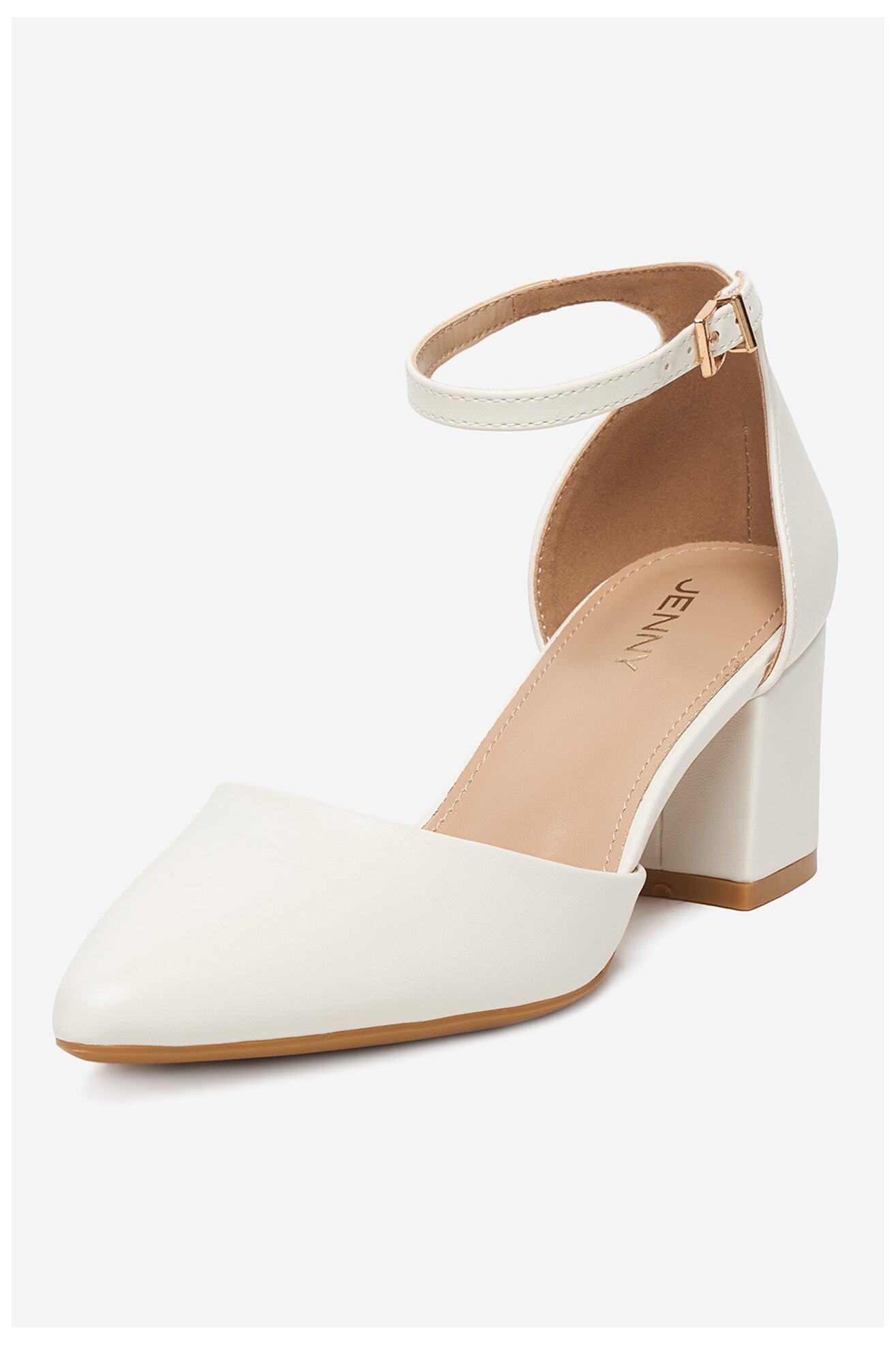 Czółenka Jenny CEO-ANGEL WS210702-10 Biały