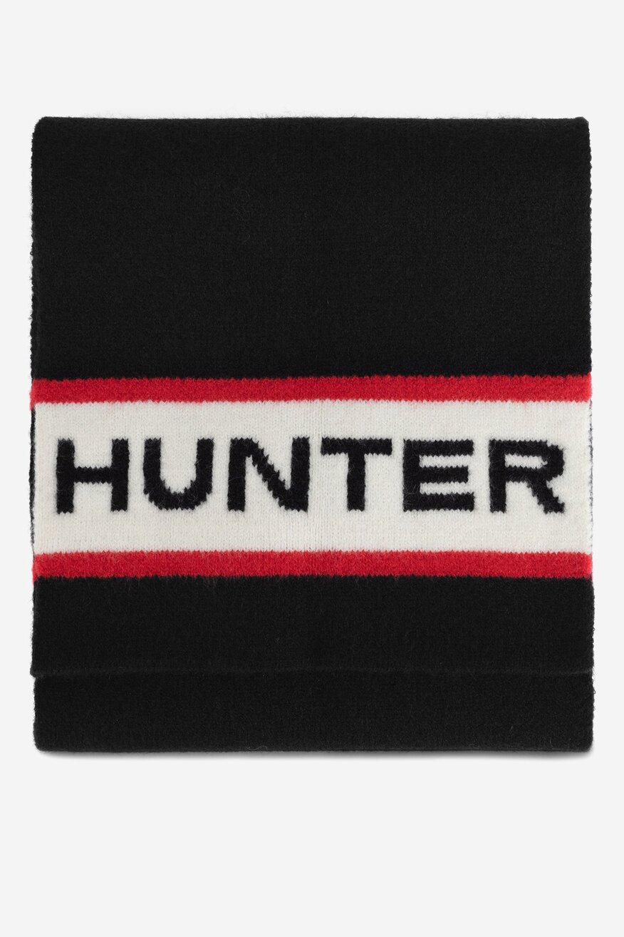 eșarfă unisex HUNTER NEGRU - 5903419774775