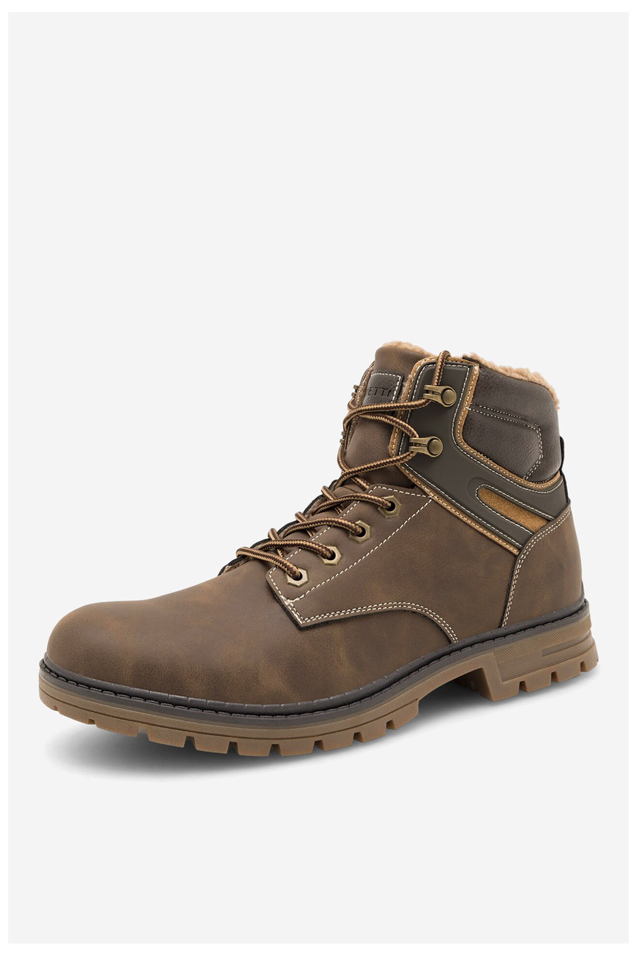 Csizma Lanetti VS21M2019-3 SÖTÉTBARNA