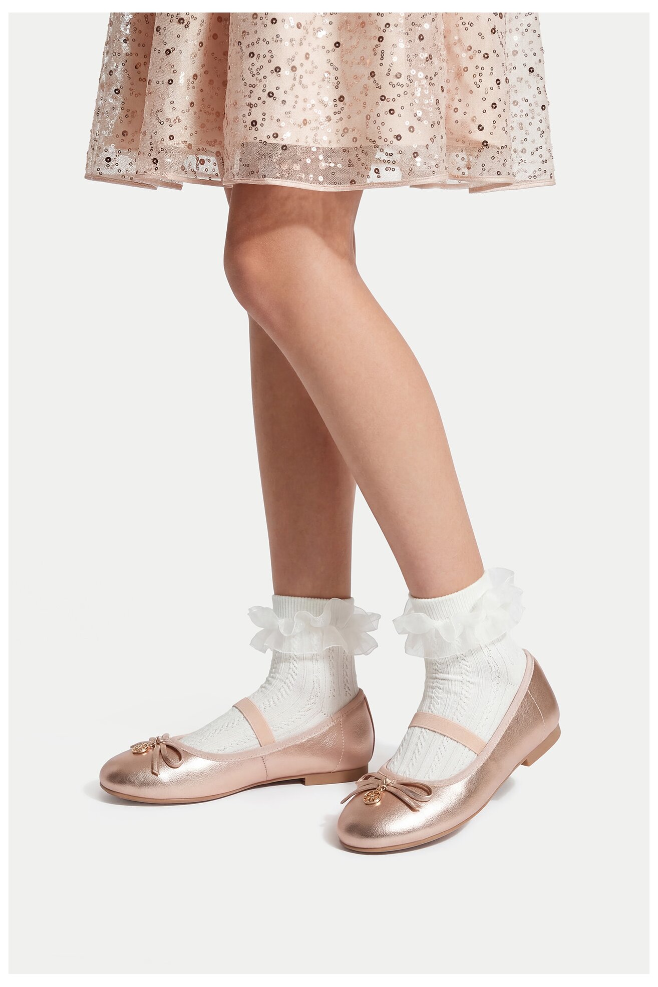 Baleriny GUESS CEO-CS6666-13A Złoty