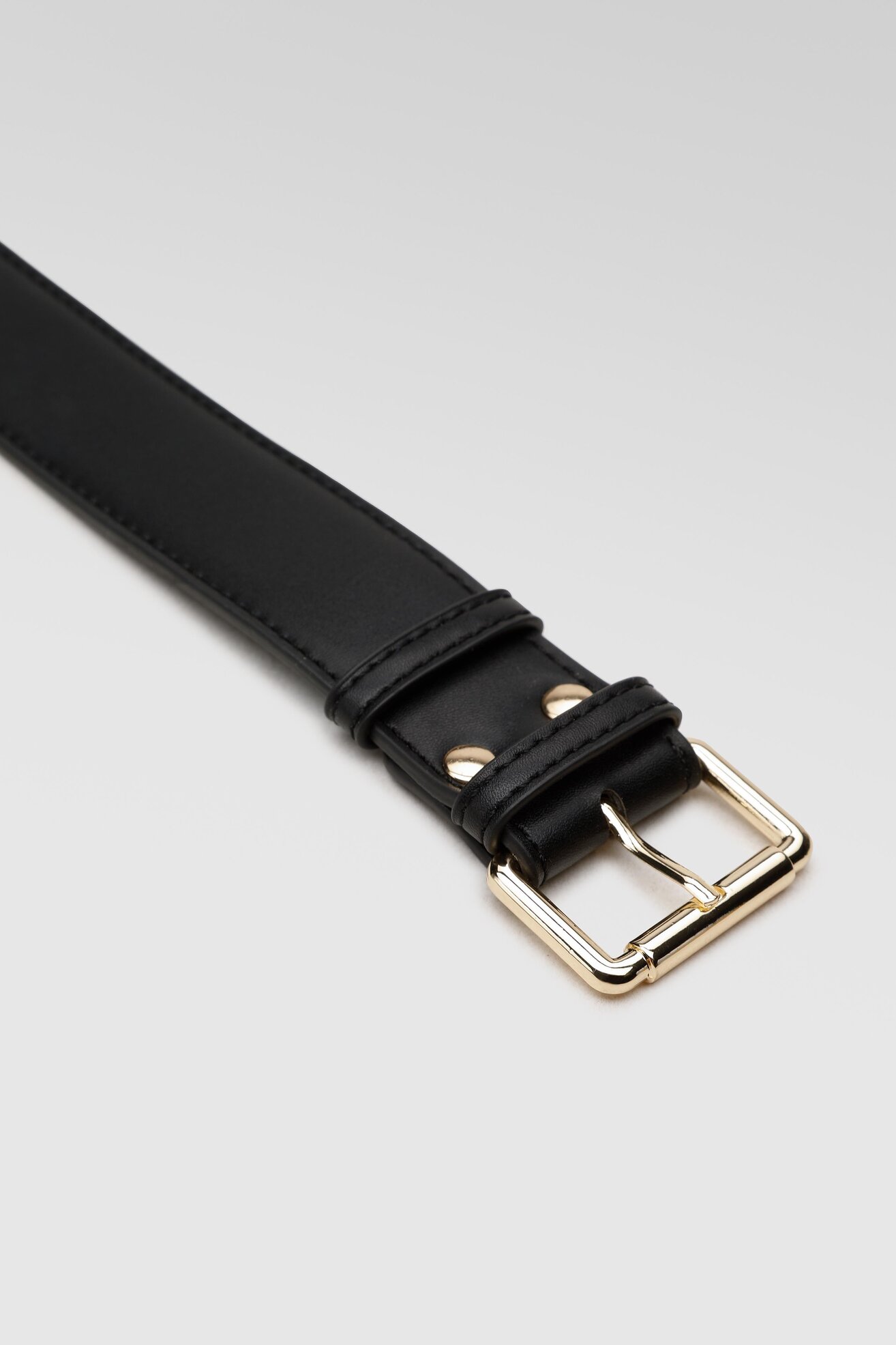 Pasek damski Quazi 5W2-002-SS22 Czarny