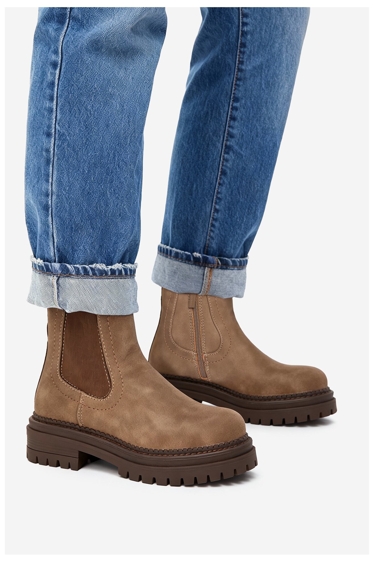 Bokacsizma Clara Barson CEO-WS5195-26 BÉZS