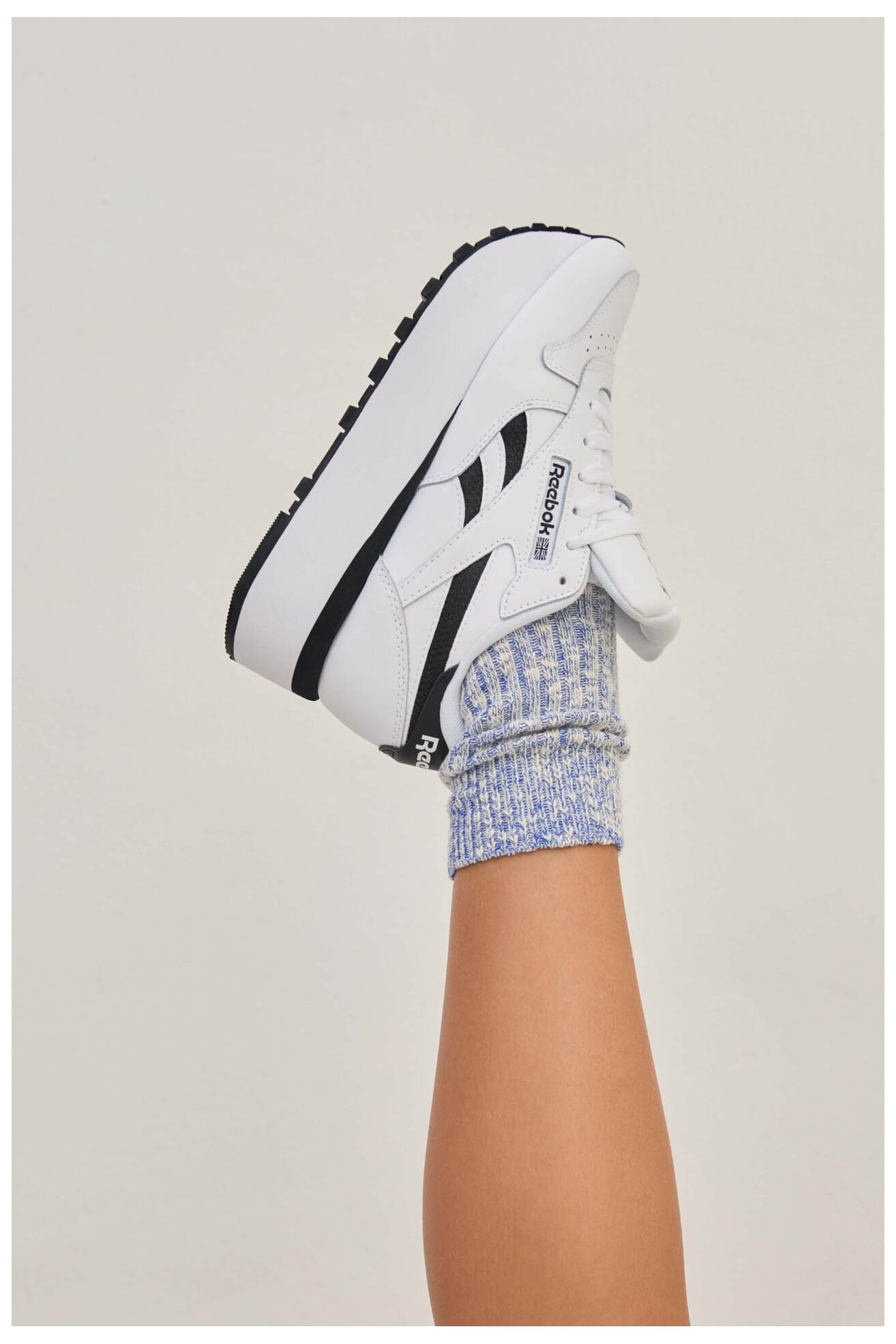 Кросівки спортивні Reebok CLASSIC LEATHER TRIPLE LIFT 100209620 БІЛИЙ