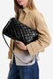 Kabelka NINE WEST CEO-AGATHA-LA482-3035 ČERNÁ