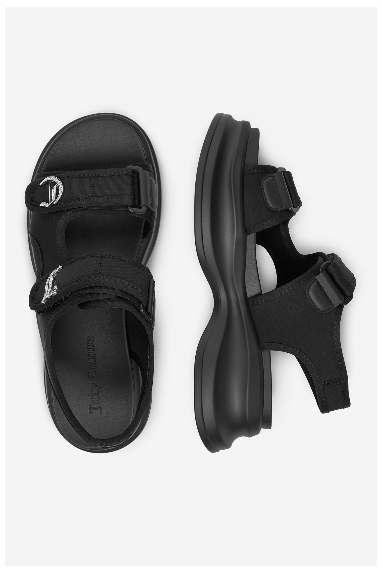 Sandały Juicy Couture WSS21516-01 Czarny