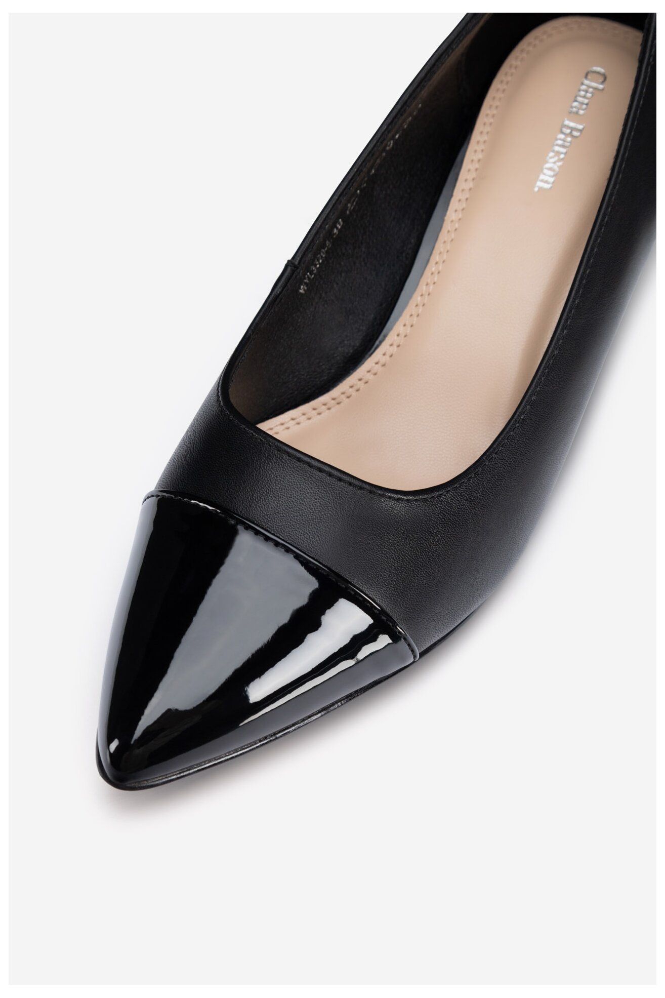 Czółenka Clara Barson WYL3320-5 Czarny