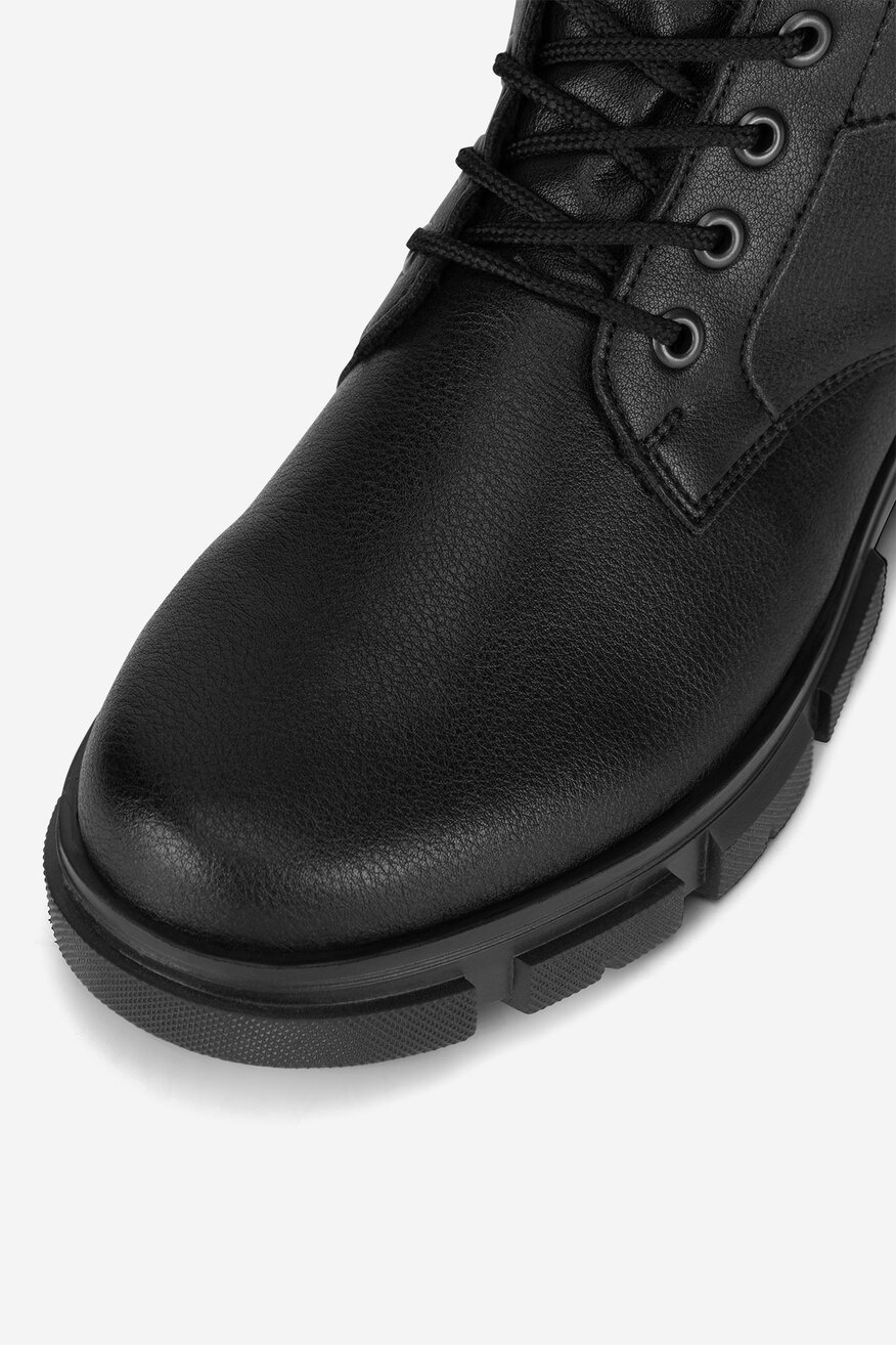 Rieker - Trzewiki skórzane ocieplane - 2230062965544