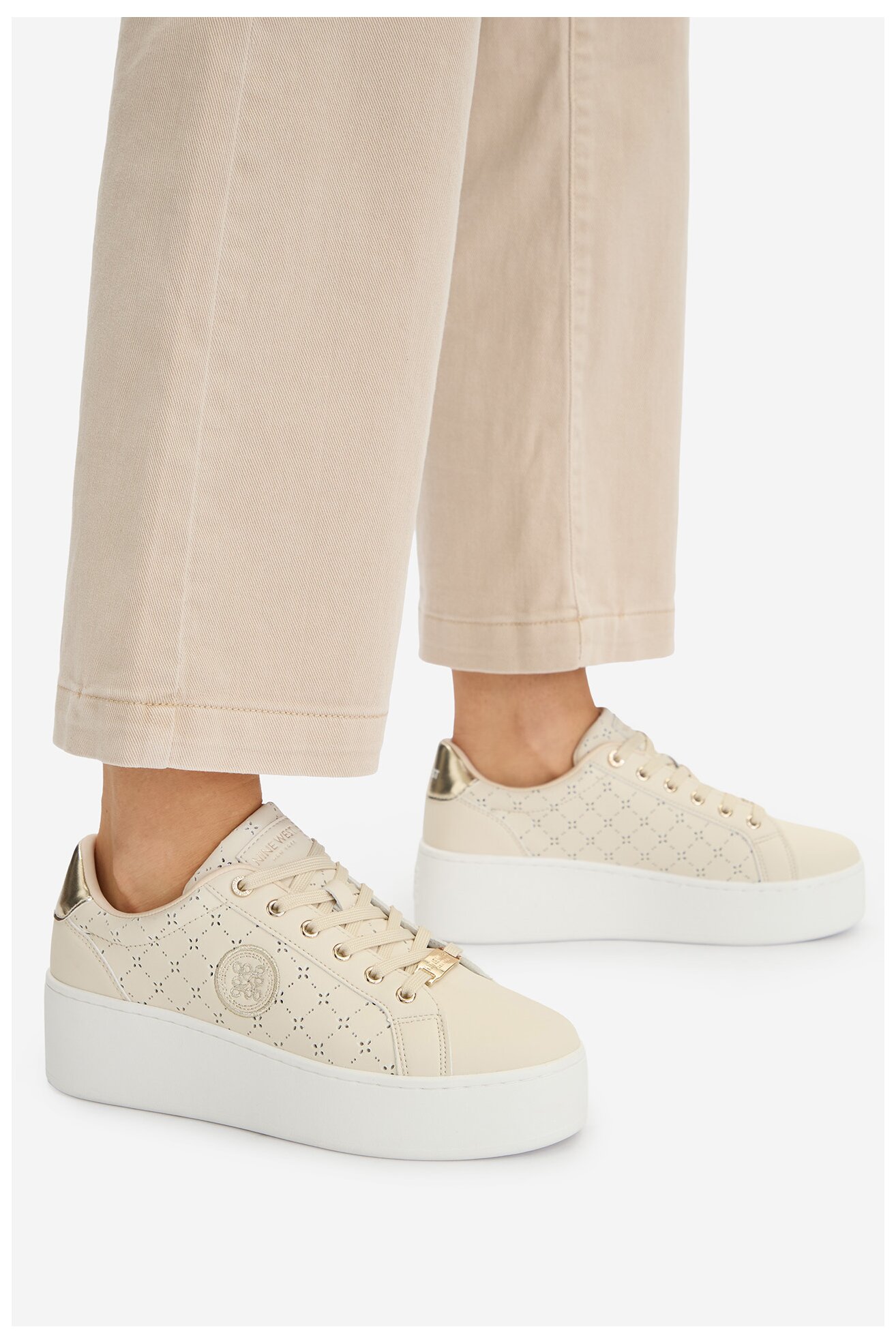 Sneakers NINE WEST EO-SS26-3C601 Beżowy