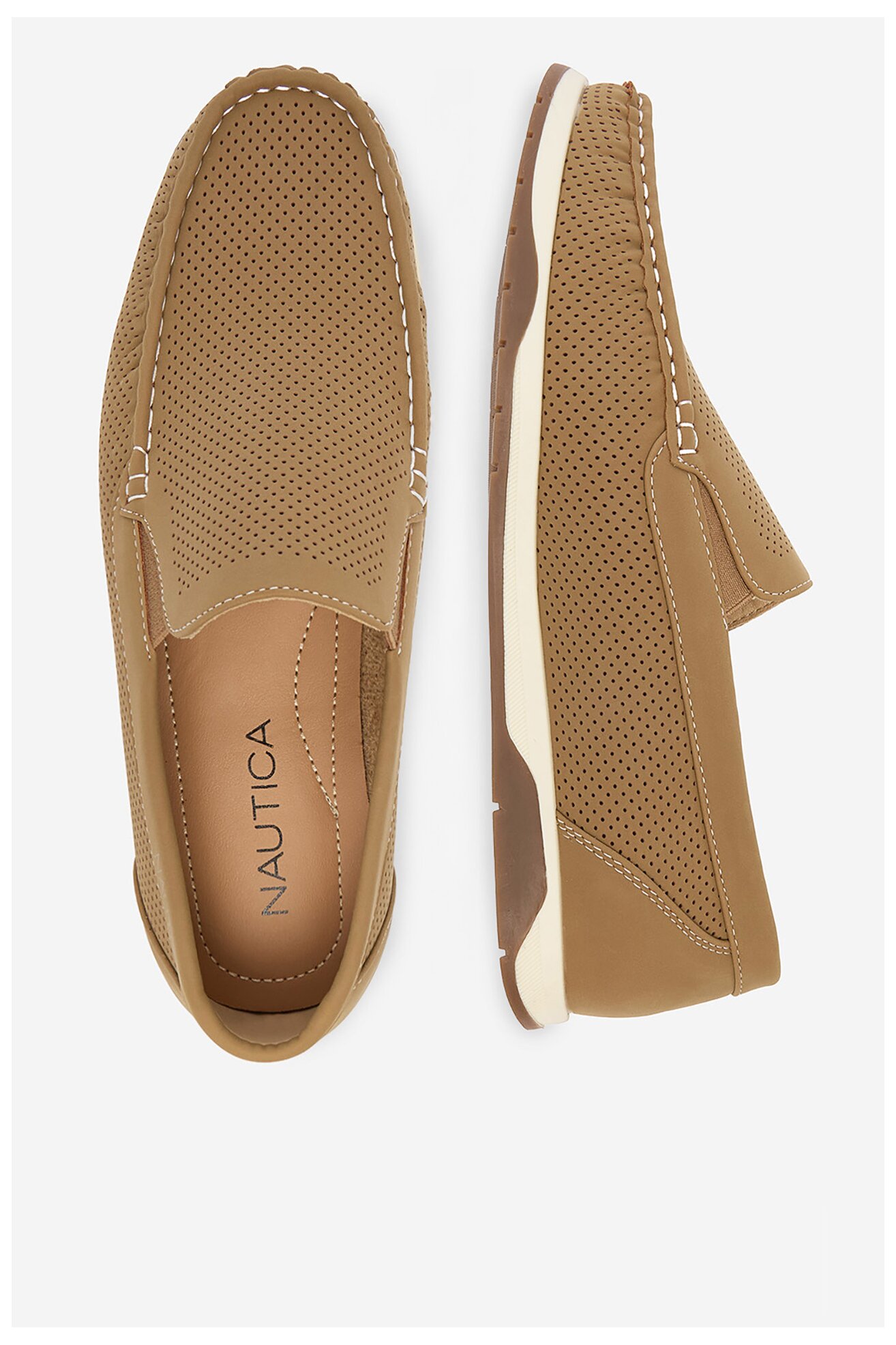 Мокасини NAUTICA CEO-TITO-01 БЕЖЕВИЙ