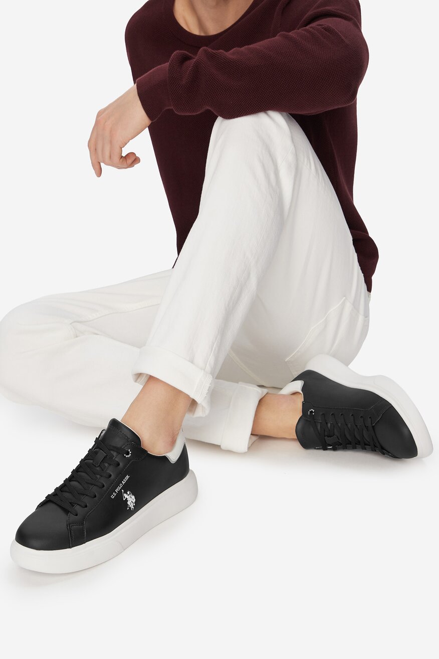 
                U.S. POLO ASSN. - Sneakersy skórzane - 5906751950630