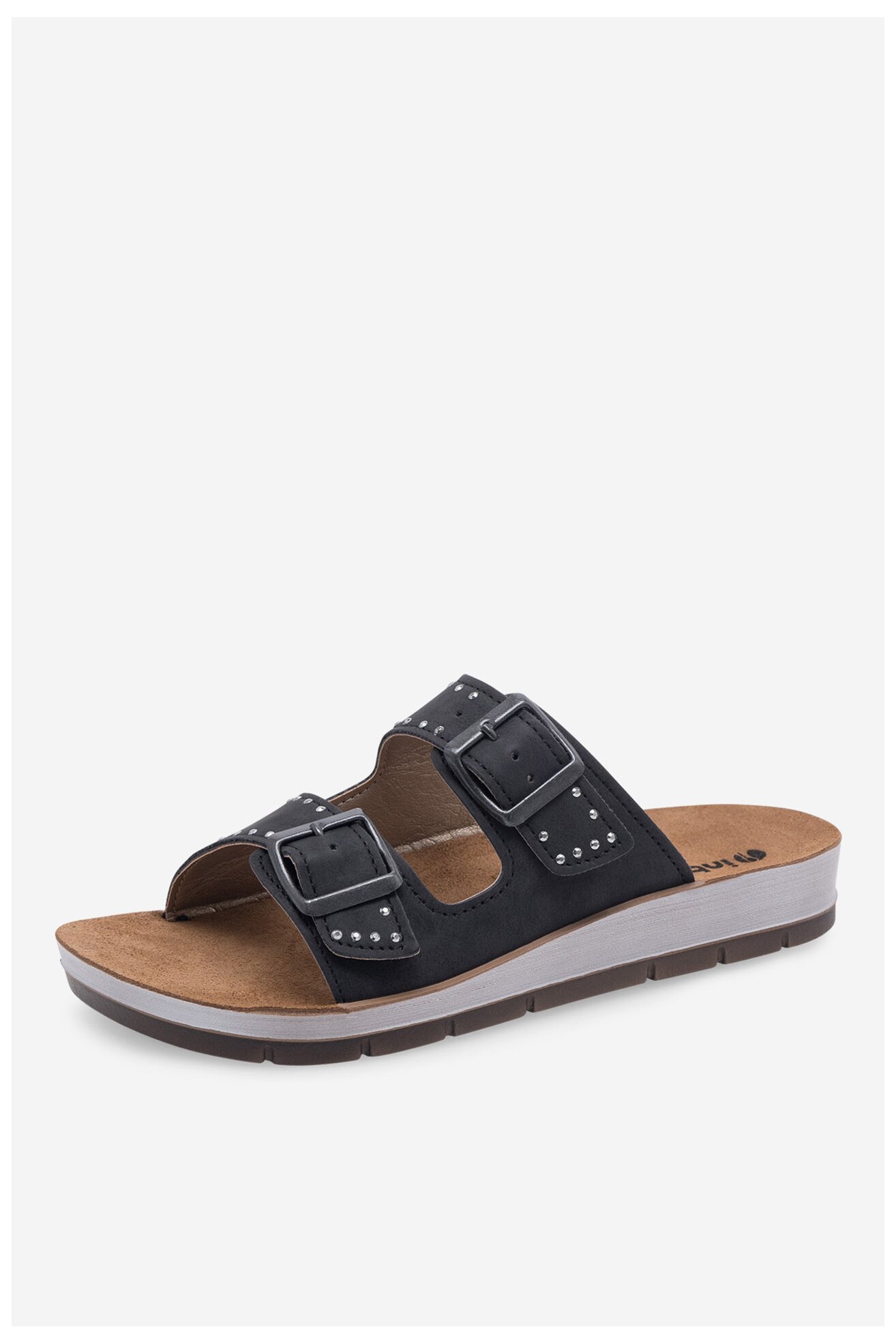 Klapki Inblu CP060200 Czarny