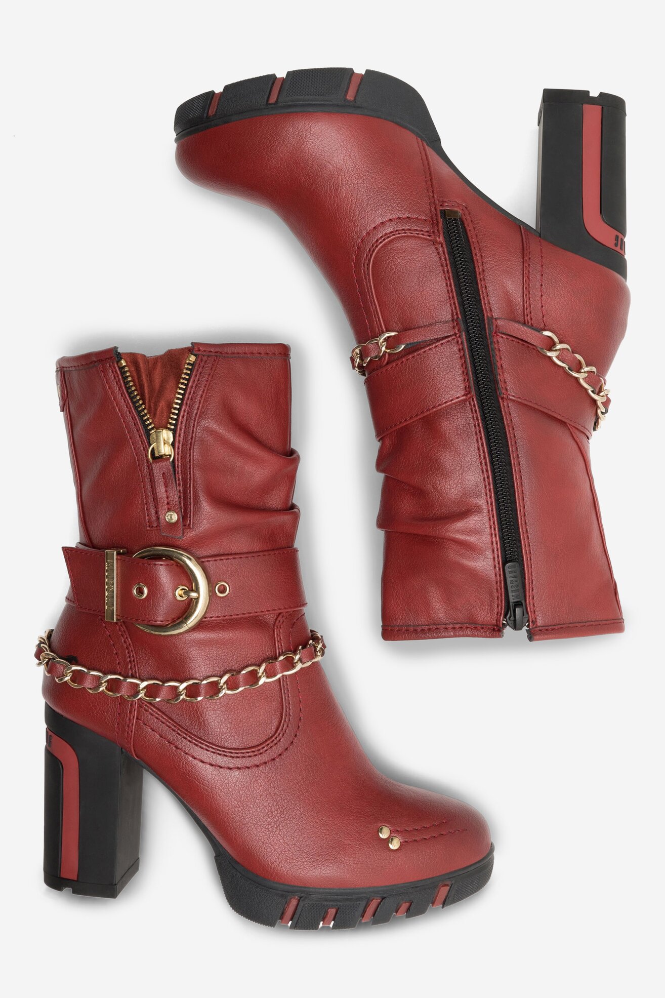 Ботуши Mustang 1363-505 ЧЕРВЕН