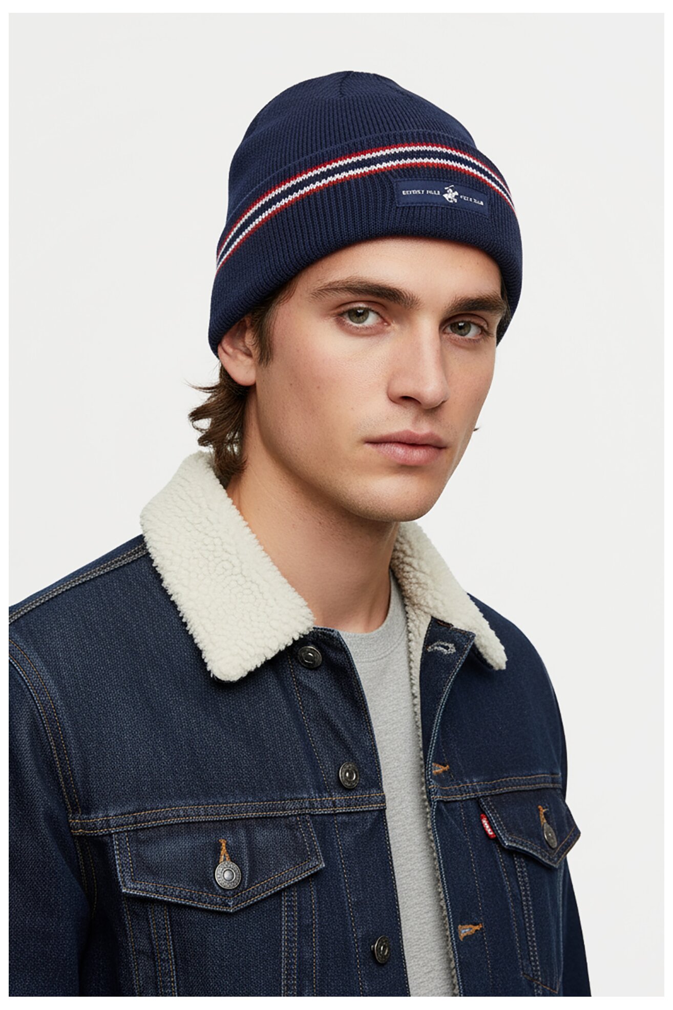 Muška kapa Beverly Hills Polo Club CEO-BHPC-M3-002-AW25 KOBALT PLAVA