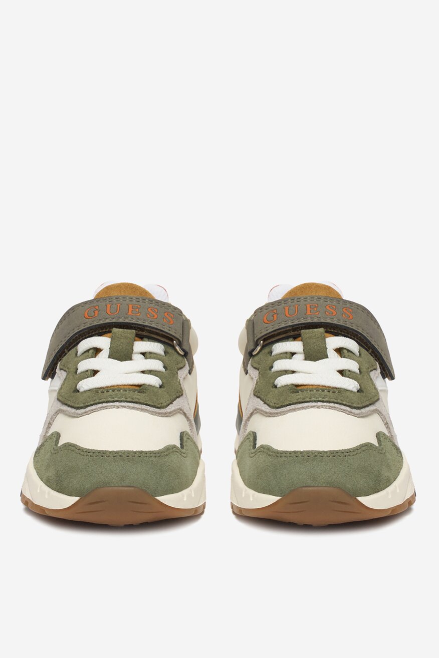 
                GUESS - Sneakersy skórzane - 5906751777541