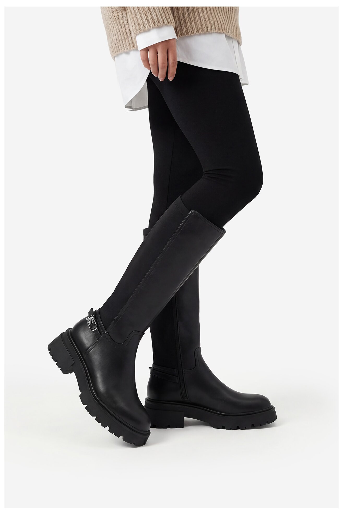 Kozaki NINE WEST CEO-MUNA-01 Czarny