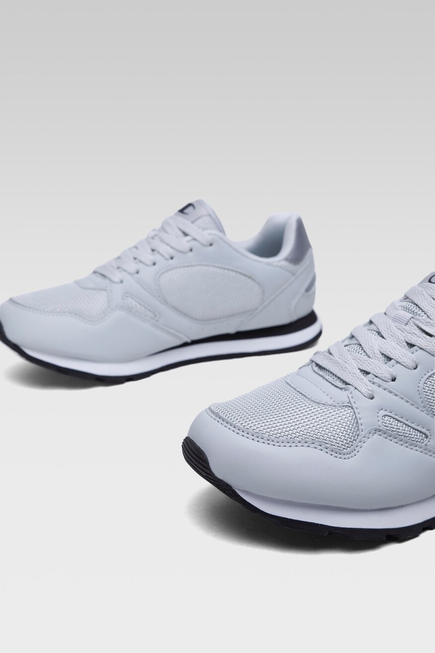 
                Champion - Obuwie sportowe szare sznurowane - 5904248187538